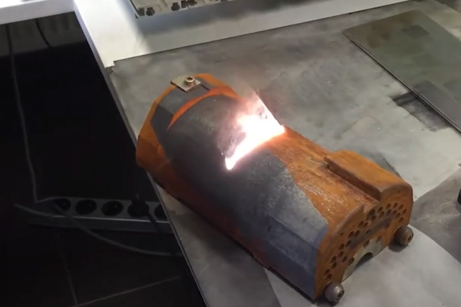 تنظيف الصدأ من البندقية