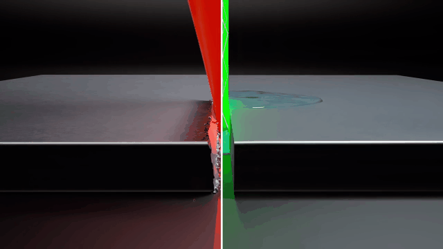 القطع بالليزر