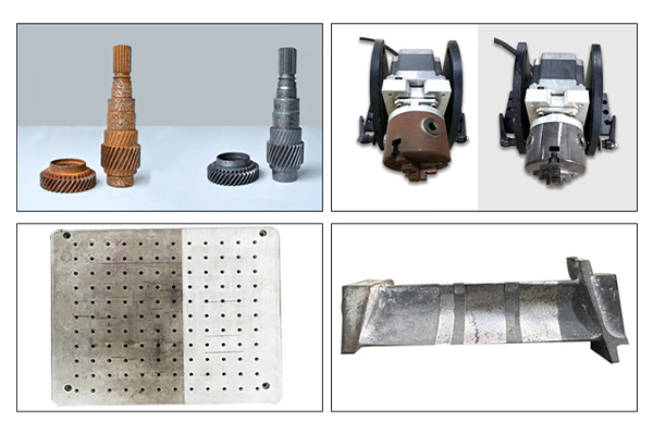 عينة التنظيف بالليزر 