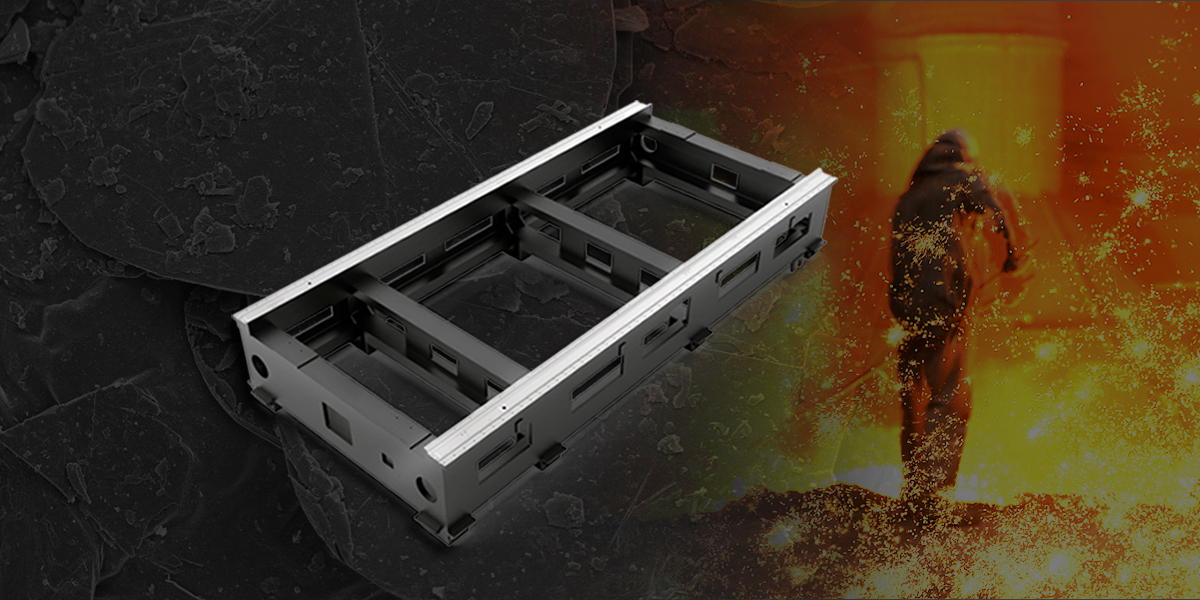 صب السرير الحديد