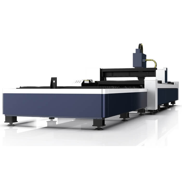 آلة القطع بليزر الألياف منصة التبادل للبيع